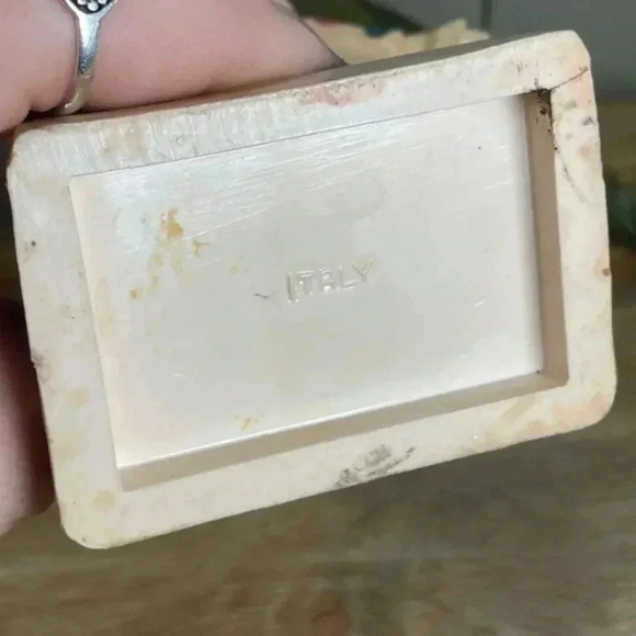 Vintage MCM 1950s Harlequin Clown Jester Figurine Resin Hand Painted in Italy - Picture 3 of 3